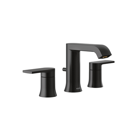 MOEN Two-Handle Bathroom Faucet Matte Black T6708BL